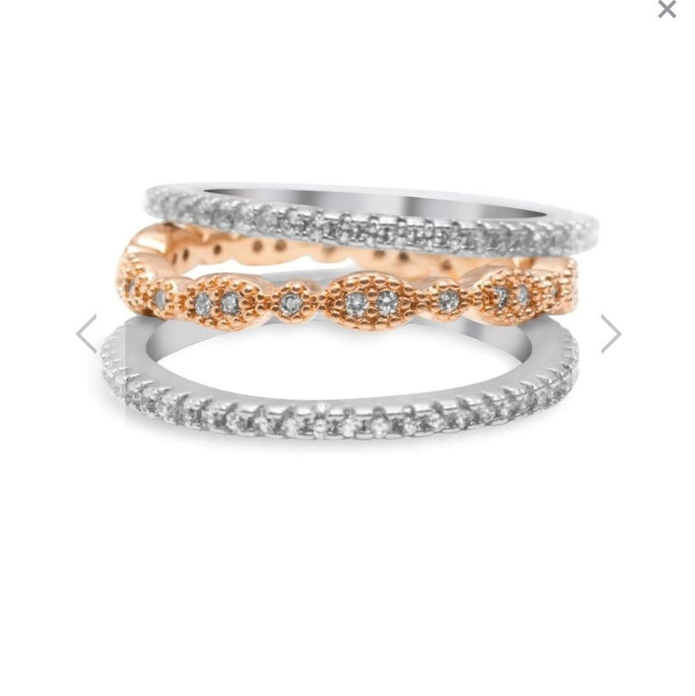 🆕️Juliana 3 Ring Set